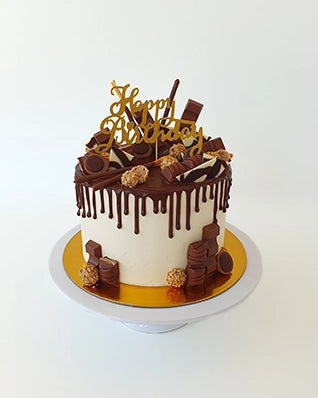 Suesse Freunde Geburtstagstorte Candy Cake mit Schoko