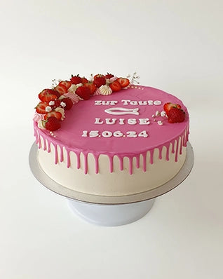 Suesse Freunde Tauftorte mit Drip