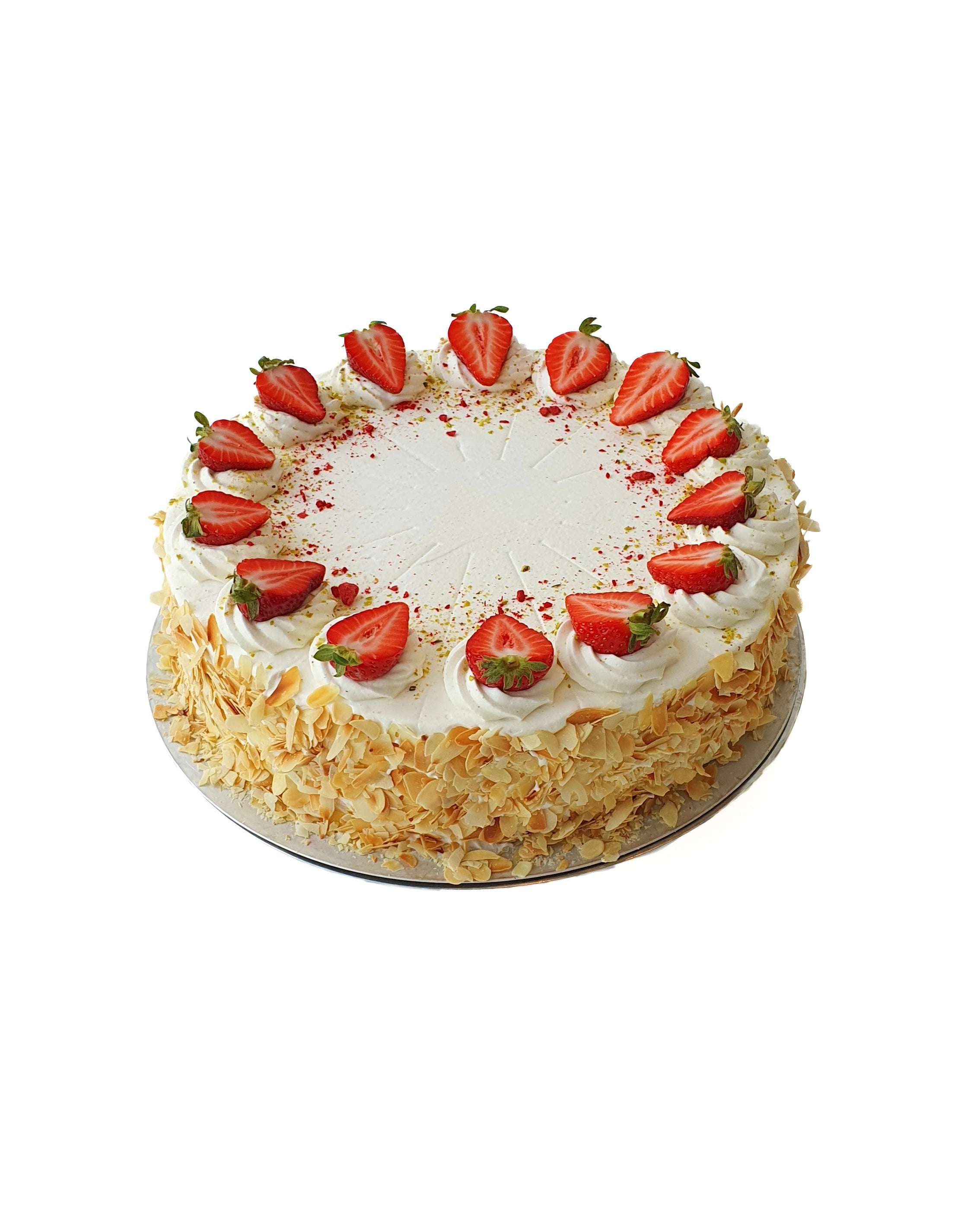 Suesse Freunde Erdbeer Sahne Torte